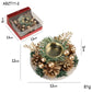 Elegant Christmas Candlestick Wreath - Festive Home Decor