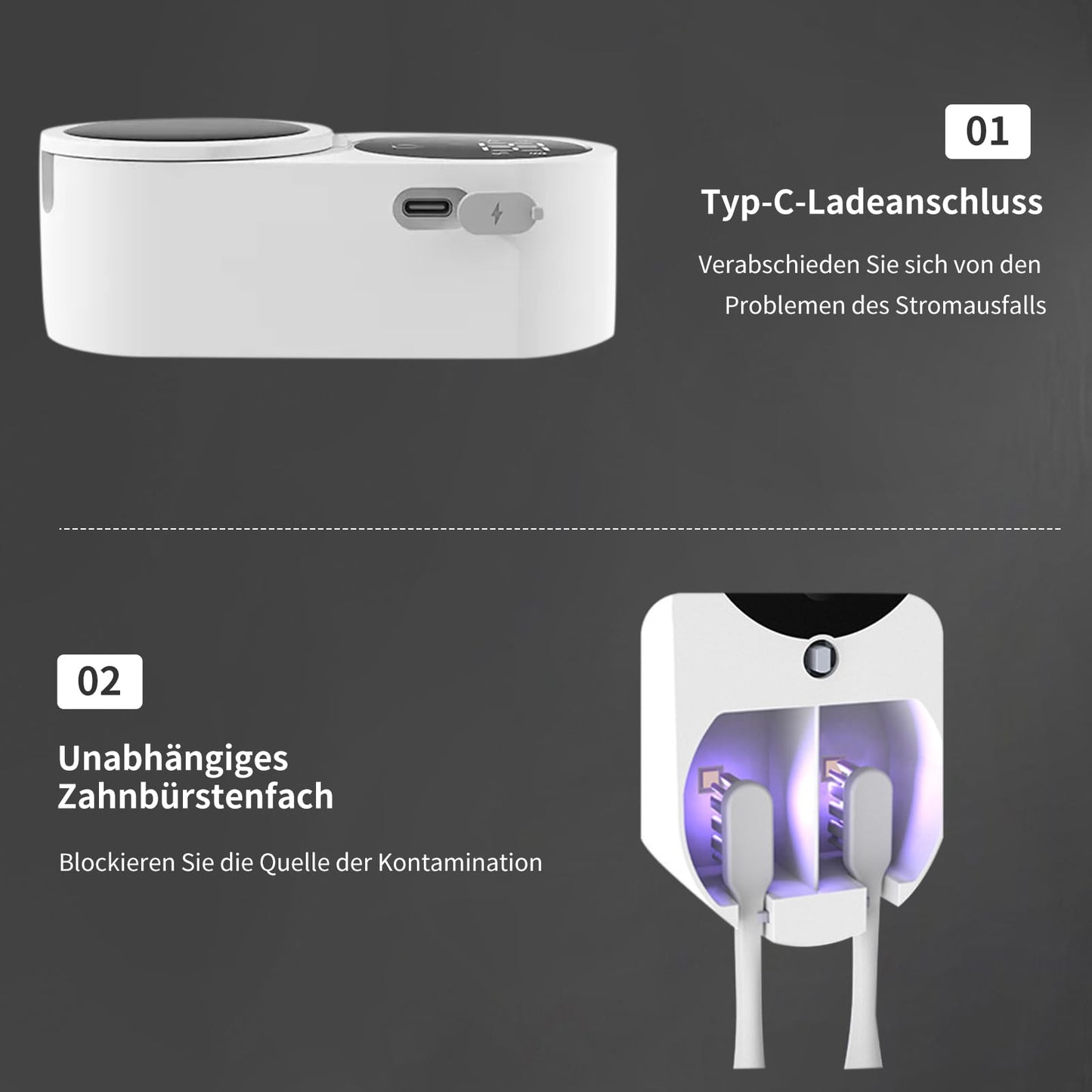 UVGuard Toothbrush Sterilizer